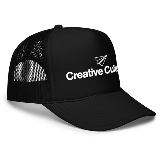 Creative Culture Trucker Hat Black