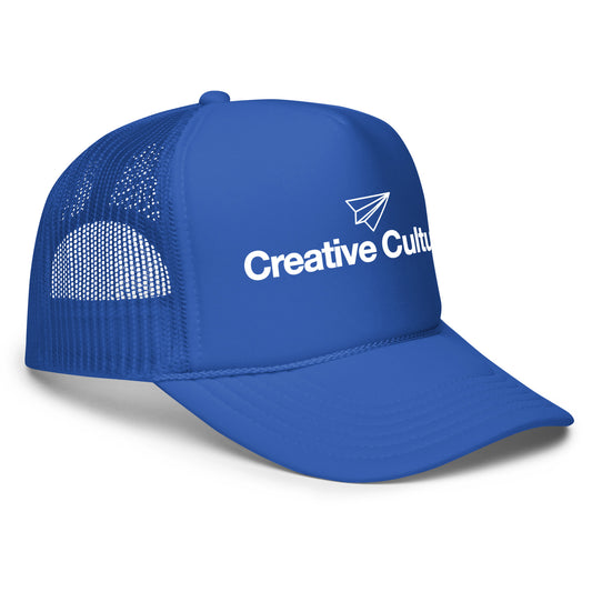 Creative Culture Trucker Hat Blue