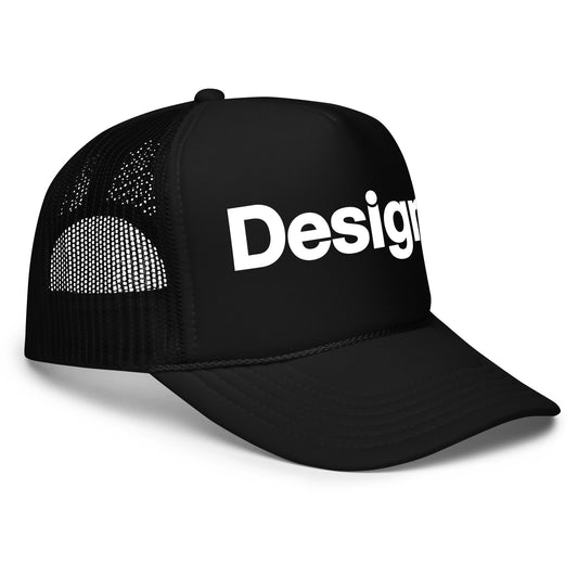 Design Trucker Hat Black
