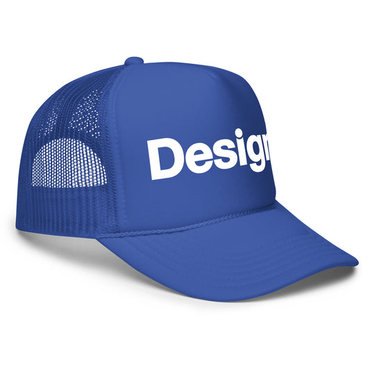 Design Trucker Hat Blue