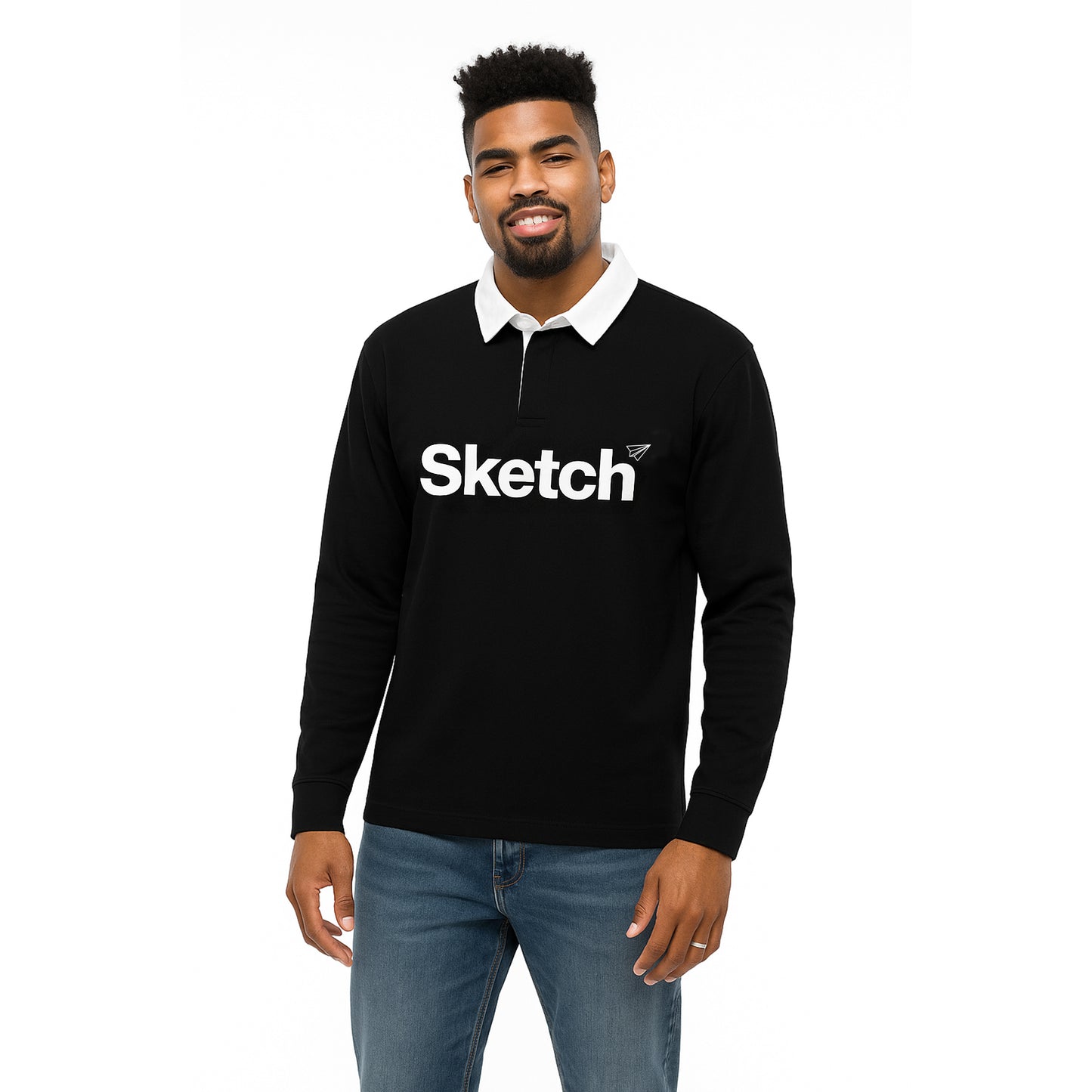 Sketch Rugby Black