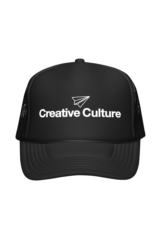 Creative Culture Trucker Hat Black