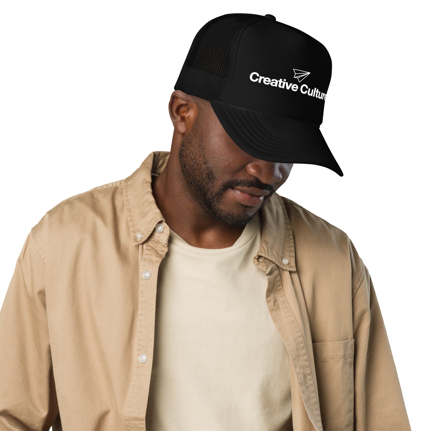 Creative Culture Trucker Hat Black