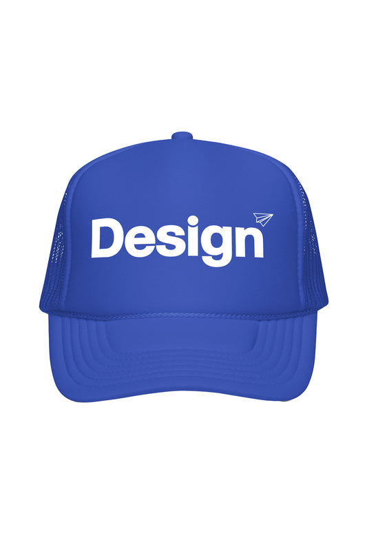 Design Trucker Hat Blue