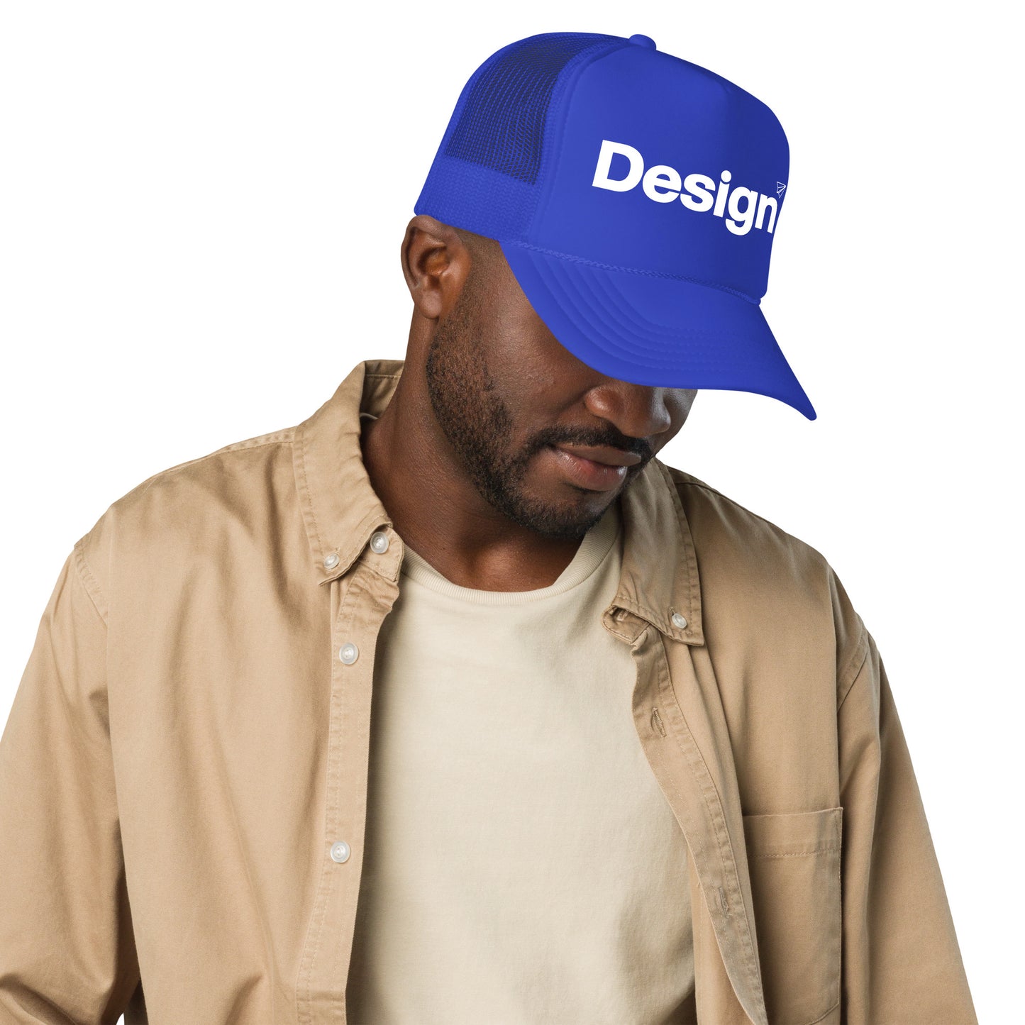 Design Trucker Hat Blue